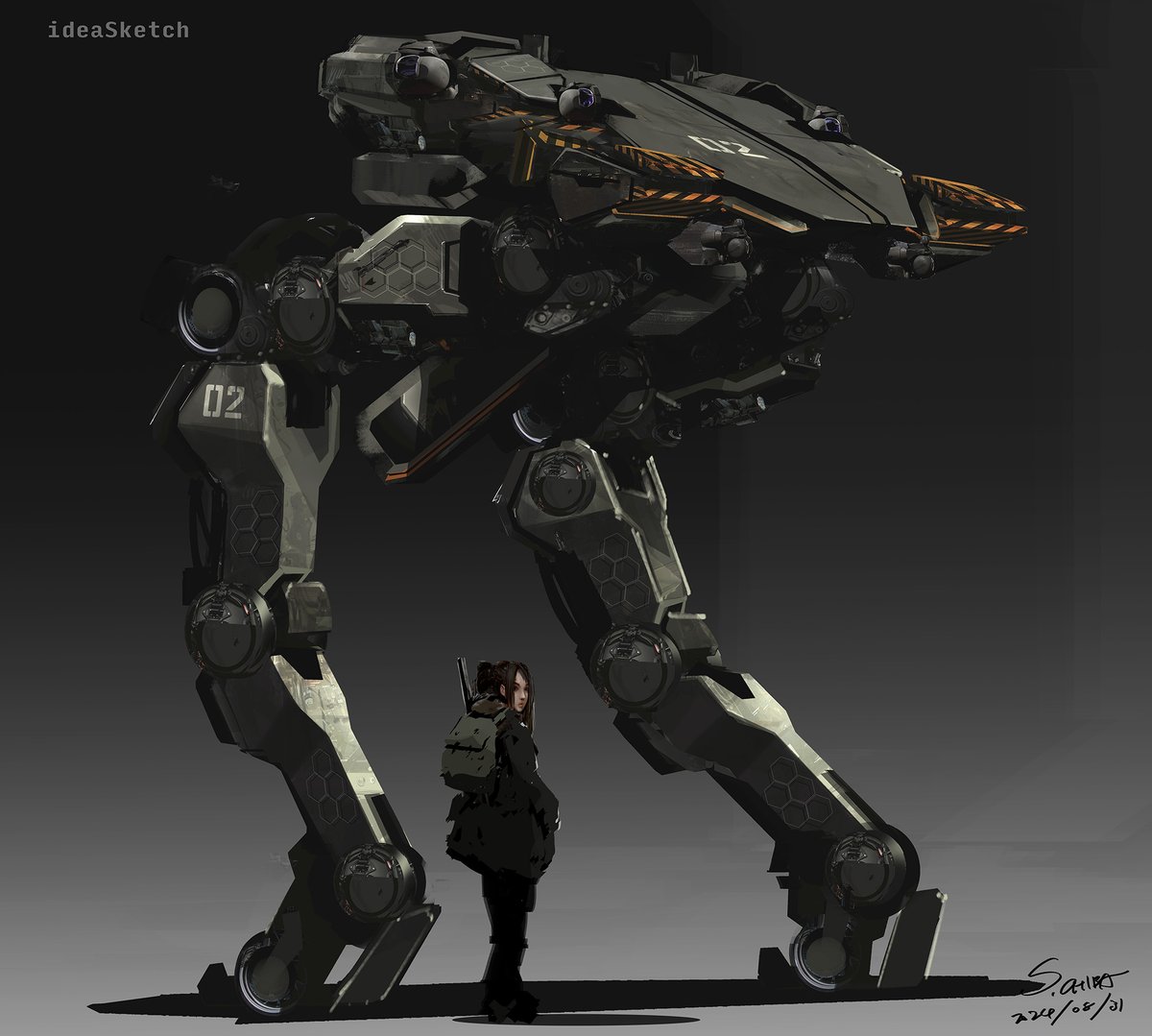 bachikuntw's tweet image. #design #scifi #photoshop #digitalPaint #photobash