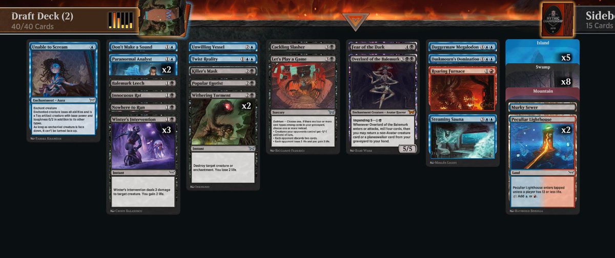 DrLuBuFu's tweet image. Obligatory Day 1 7 win decks: