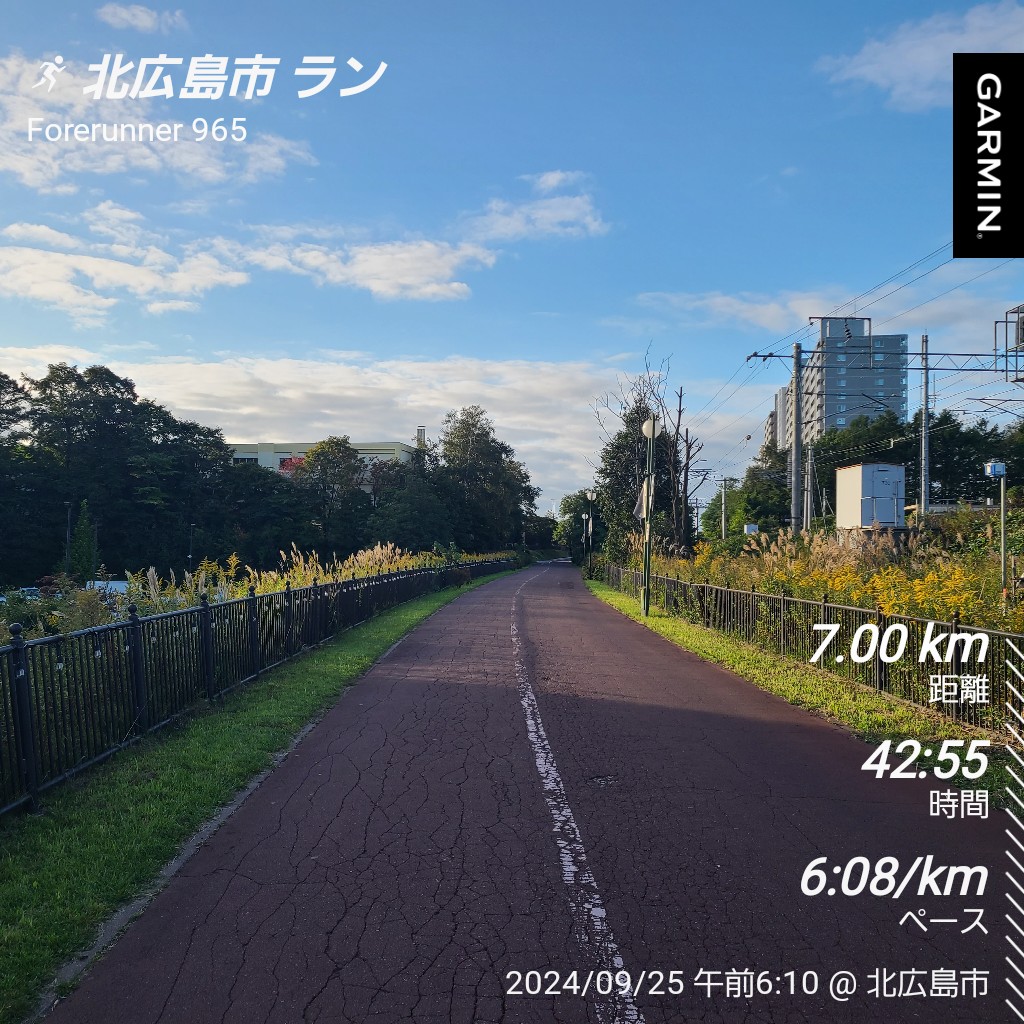 teppei_p's tweet photo. 日課の10km朝ランは足が重すぎてついに10kmも走れなくなりました😅
ま、まあ出来る範囲でやっていきましょう！
#garmin #朝ラン #Glideride3 #グライドライド3 https://t.co/wuU7FbEh1J