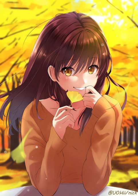 秋になってきたのでだいぶ前のイラストですが・・・ 