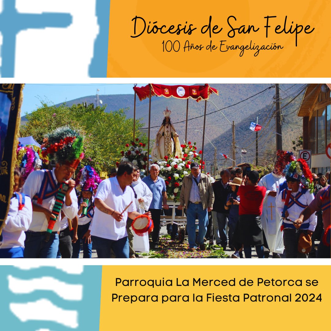 DiocesisdeSF's tweet photo. ✨ ¡La Parroquia La Merced de Petorca se prepara para su Fiesta Patronal 2024! ✨

📅 Este domingo 29 de septiembre, viviremos una jornada llena de fe y devoción.

Más detalles en https://t.co/0j1DFowpEE o en el siguiente link https://t.co/nwokf6kBea https://t.co/llQ8IFMJ8c