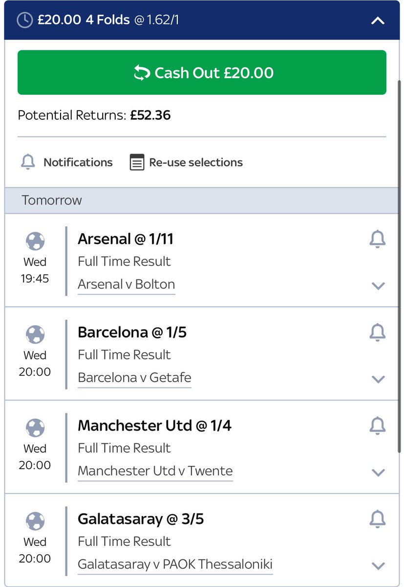 BetValues's tweet image. Tuesday ACCA❤️