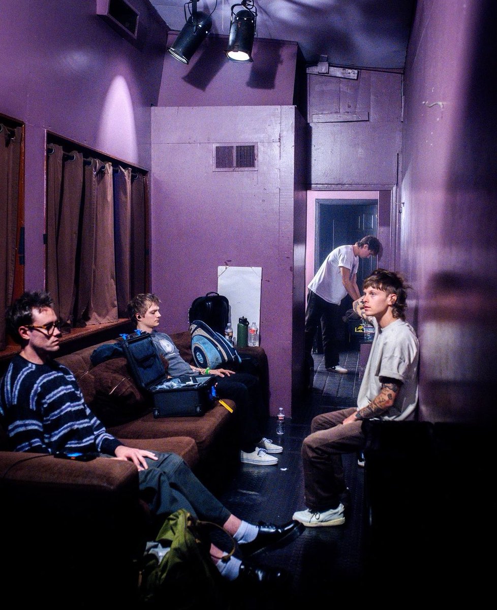 🌊Hippo Campus plays Bowery Ballroom in NYC tonight for the first show since Flood was released | pics from Brit’s instagram!