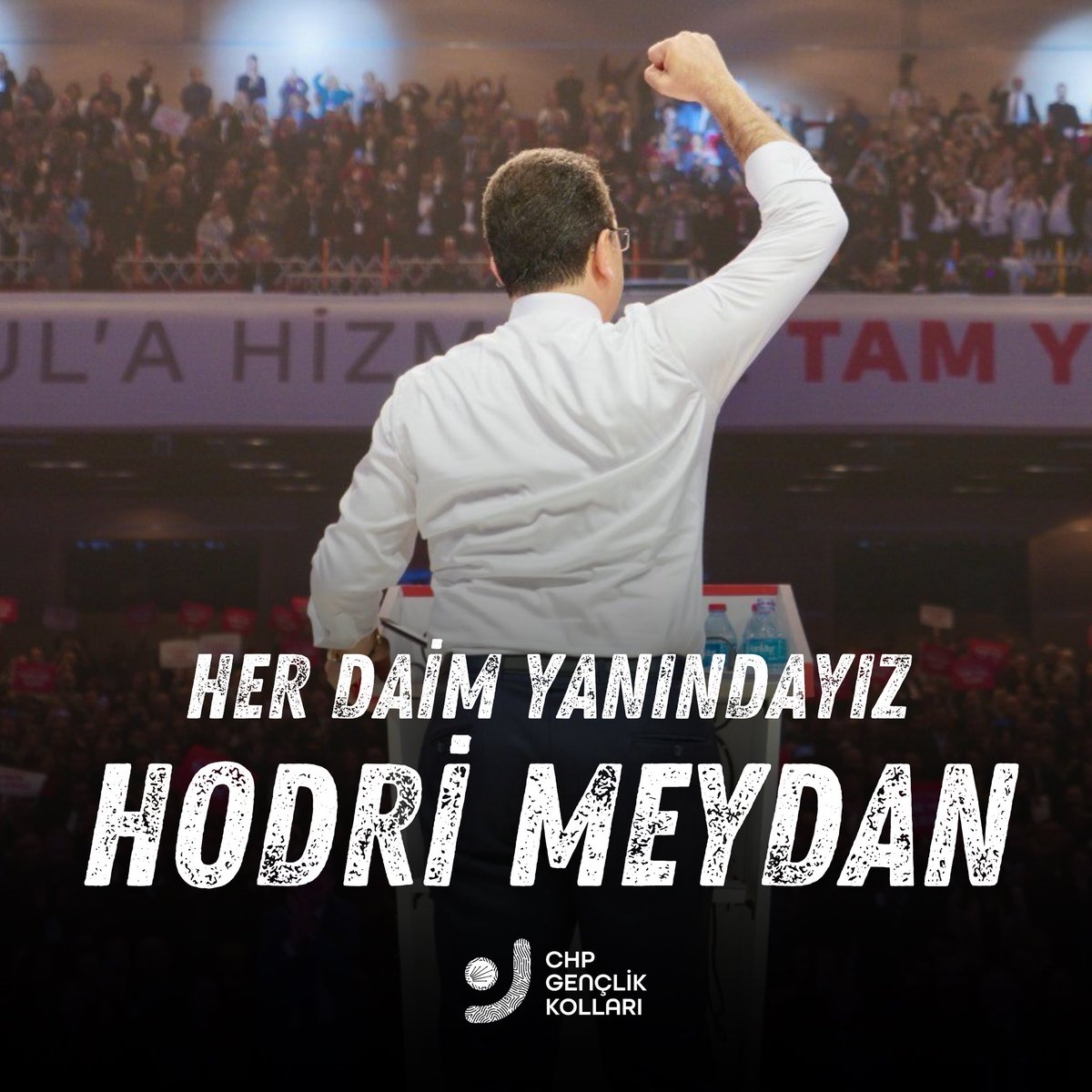 ozgurgenclikgm's tweet photo. Kimsenin şüphesi olmasın. Demokrasimize ve Ekrem Başkanımıza her daim sahip çıkacağız.

HODRİ MEYDAN! https://t.co/Nq5OKKse8d