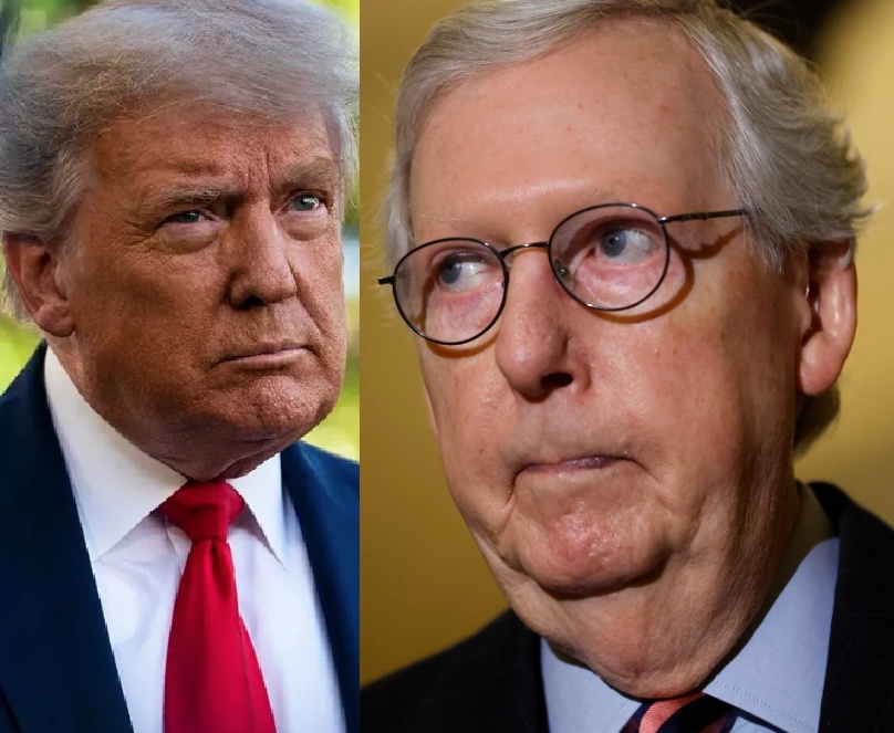 BREAKING: MAGA world melts down as Republican Senate Minority Leader Mitch McConnell publicly admits that Donald Trump's tariffs would be a complete disaster for Americans.

The cat's out of the bag now...

"Former President Trump has proposed a 200% tariff on John Deere tractors