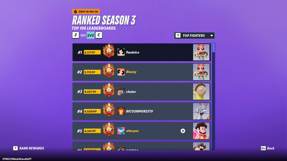 #1 Global! MAINLY SOLO Q! PLS fix ranked I wanna play w friends #MultiVersus
