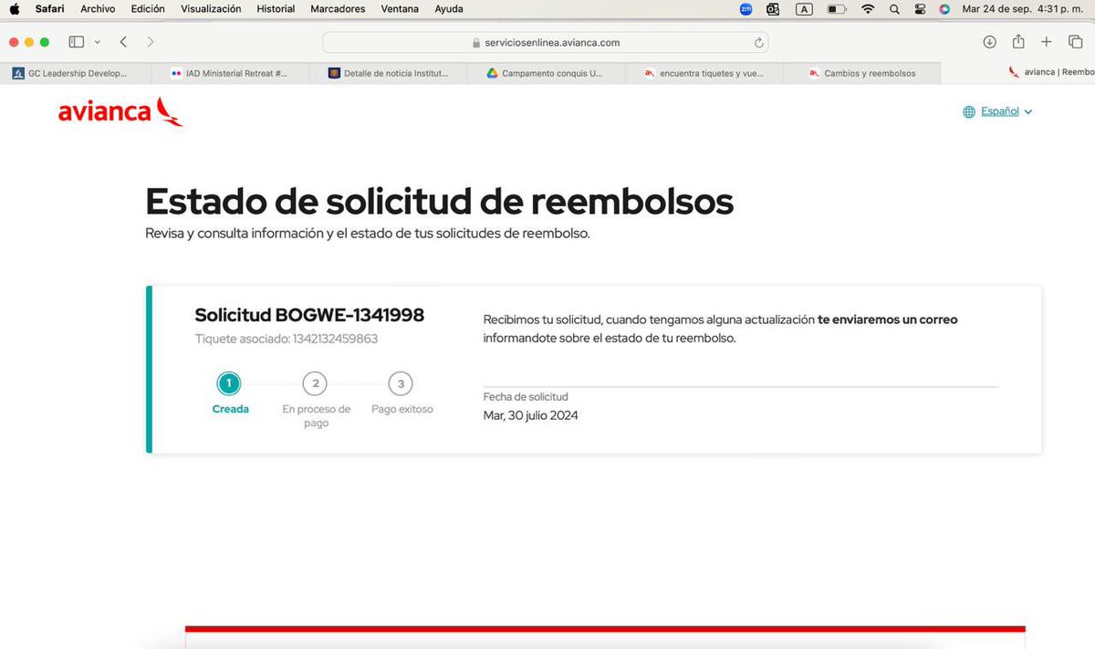 PrVCHL's tweet photo. @aviancateguia Me pides que realice nuevamente el proceso que ya hice desde el 30 de julio??? https://t.co/QZABrAZLpc