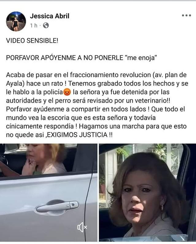 Libro_negro_'s tweet photo. @siete_letras @GobiernoJalisco La señora ya esta detenida. https://t.co/fIuXoRpUZs