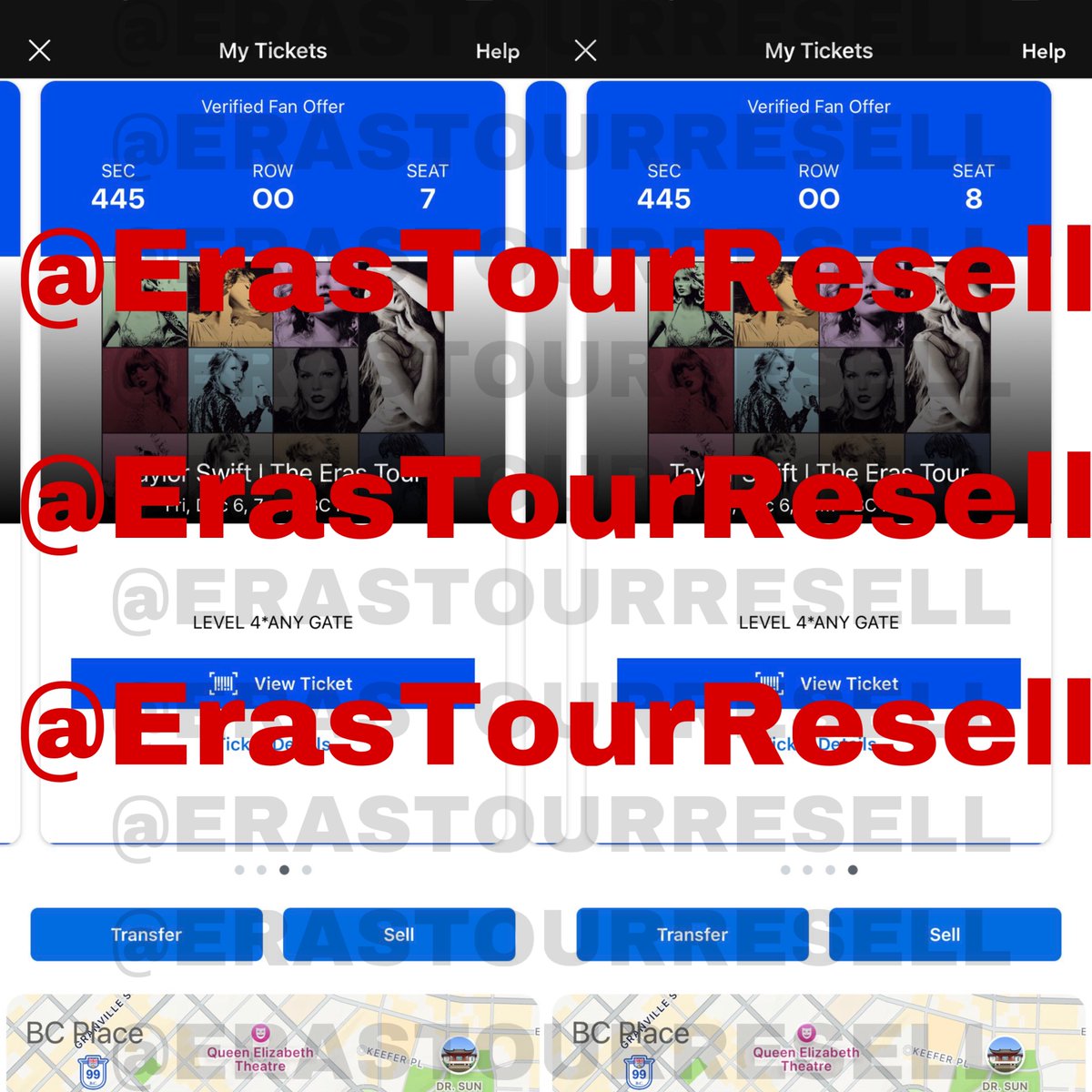 Eras Tour Resell tweet media