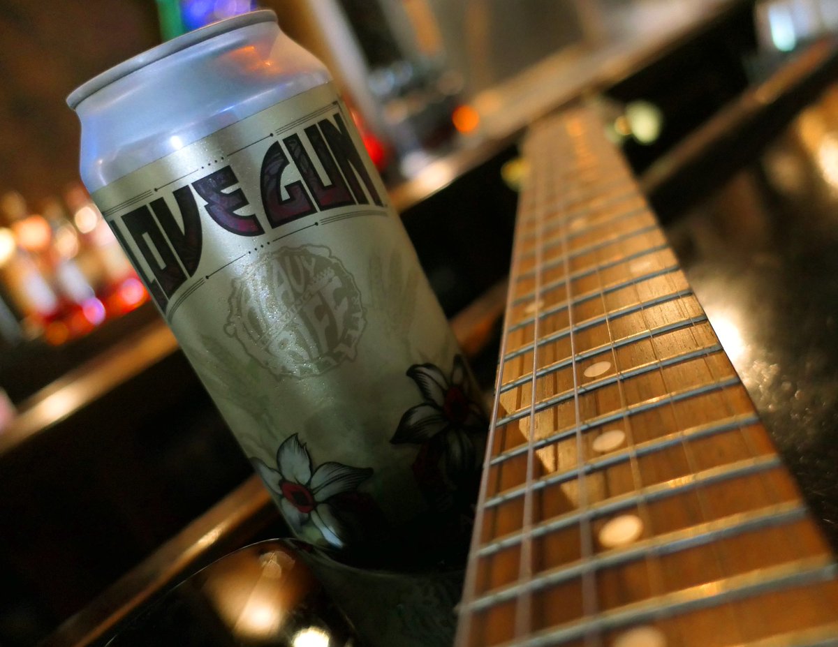 Love Gun Vanilla Cream Ale is always available in our Dogtown taproom (in 4-packs and on tap). Hope to see you soon! 🍻