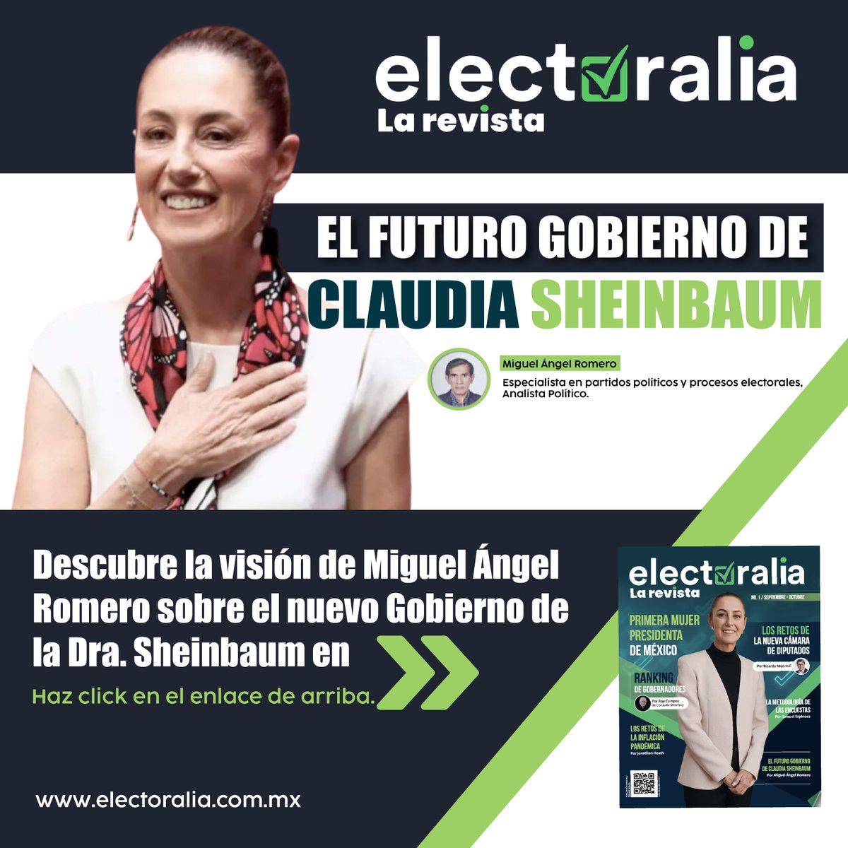 ¿Cómo recibe la estafeta Claudia Sheinbaum?
Por Miguel Angel Romero.
Artículo completo el Electoralia LA REVISTA
➡️ acortar.link/0aDYTK

electoralia.com.mx

#análisispolítico #electoralia #claudiasheinbaum #presidentademéxico #cdmx #gobiernodemexico #4T #trasformacion