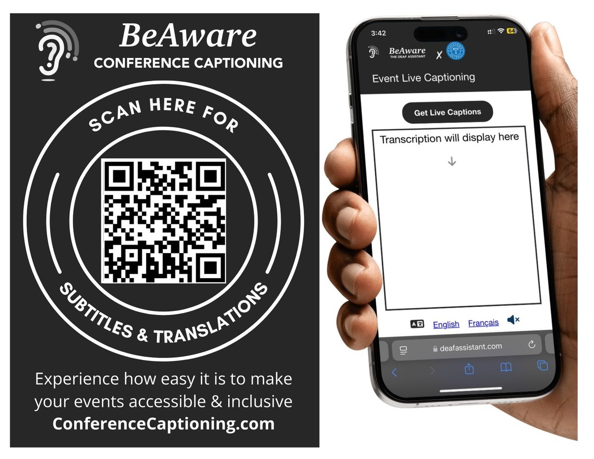 BeAware, the d/Deaf Assistant #CES2024 tweet media