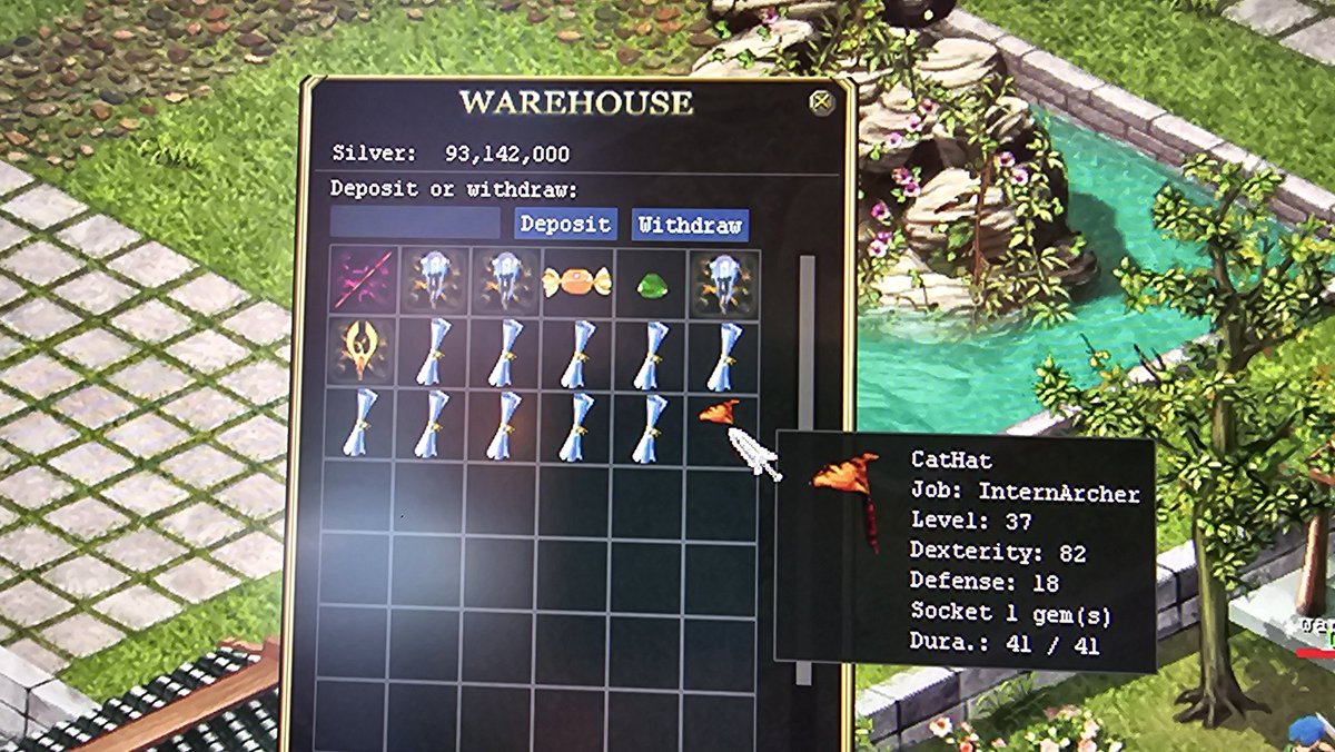mikecryptolife's tweet image. Finally Socketed the archer hat 😂 
#conqueronline #conquer