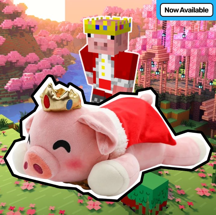 heyshopverse's tweet photo. 10/10 Extremely cuddly, dangerously cute. https://t.co/9q94EWsiZ4

#youtooz #technoblade #flopplush #piggie #piglet #plushie #softplush #decor #cozy #cute #toys https://t.co/vAc8wwpdaW
