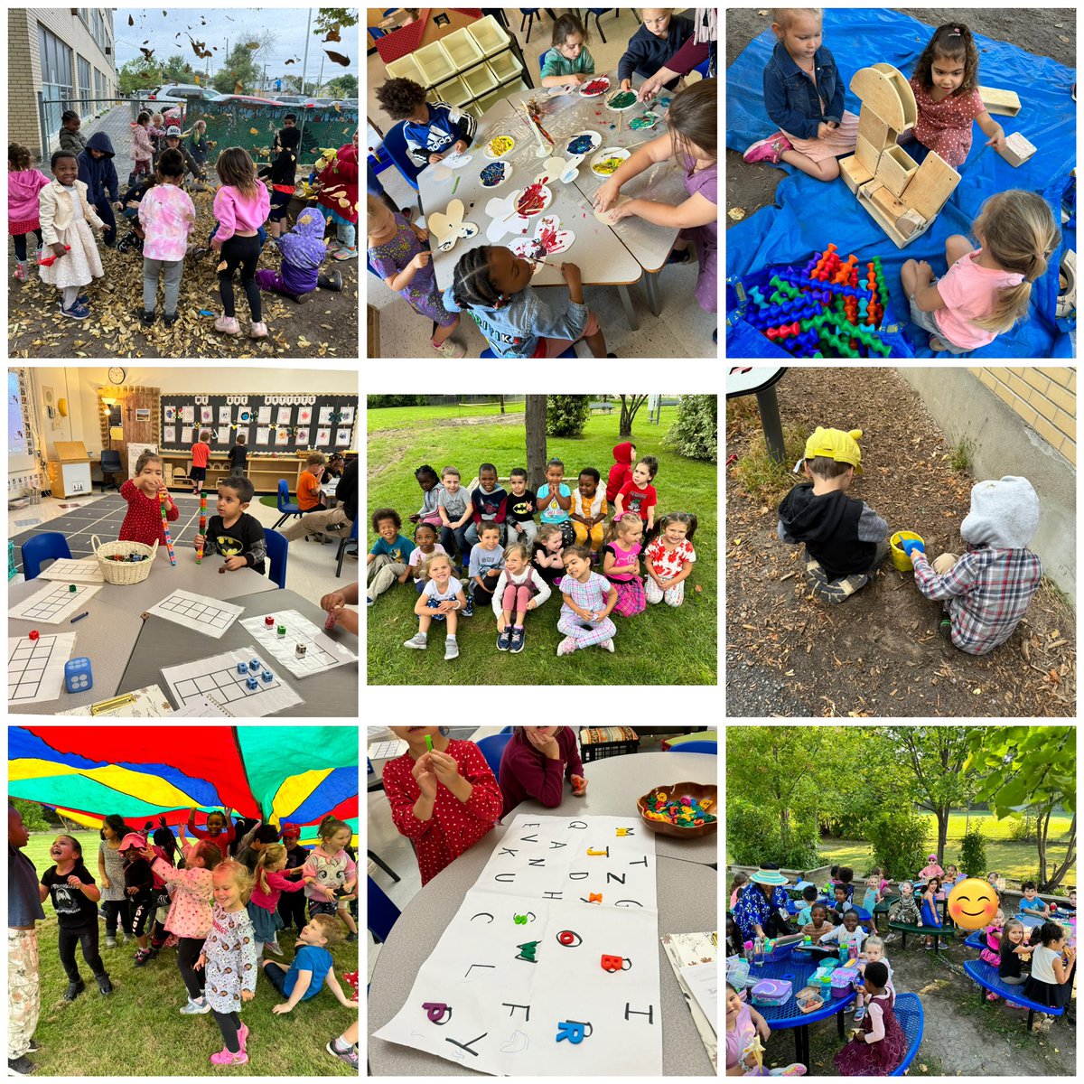 MrsRayOCSB's tweet photo. Our 🍁 kinders have spent their first weeks of school building friendships, exploring their learning environment and being open to new experiences! 🖍️📚🎨@StMichaelOCSB @MmeMicheline https://t.co/3eHNP06yA7