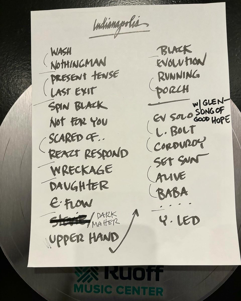 Pearl Jam tweet media