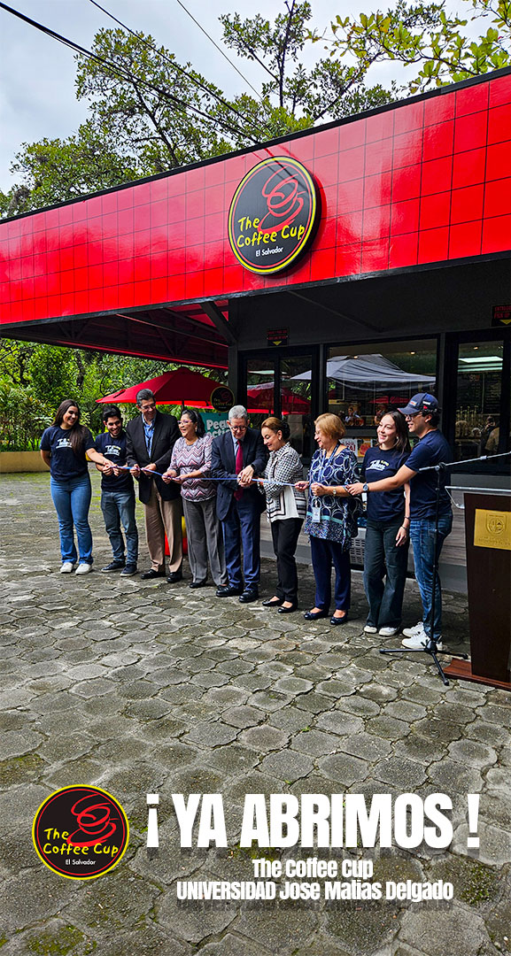 thecoffeecup_sv's tweet photo. ✨¡YA ABRIMOS! ✨
El mejor café 100% salvadoreño ☕🥤#TheCoffeeCup 😎
Lo encuentras en #UJMD 📍Campus 1, Antiguo Cuscatlán. https://t.co/90xmxB9qWw