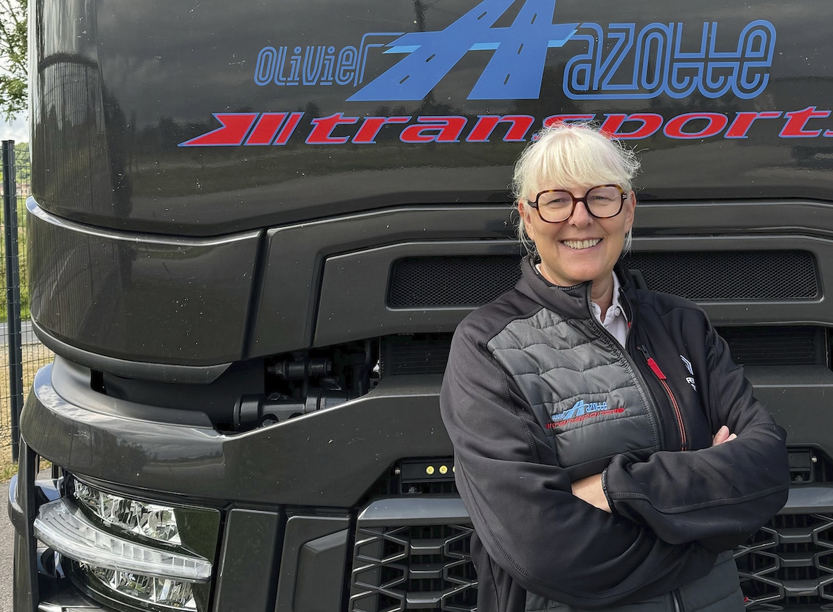 Valérie Hazotte, co-dirigeante des Transports Olivier Hazotte (45) : le TRM en toute sérénité dlvr.it/TDdyHP