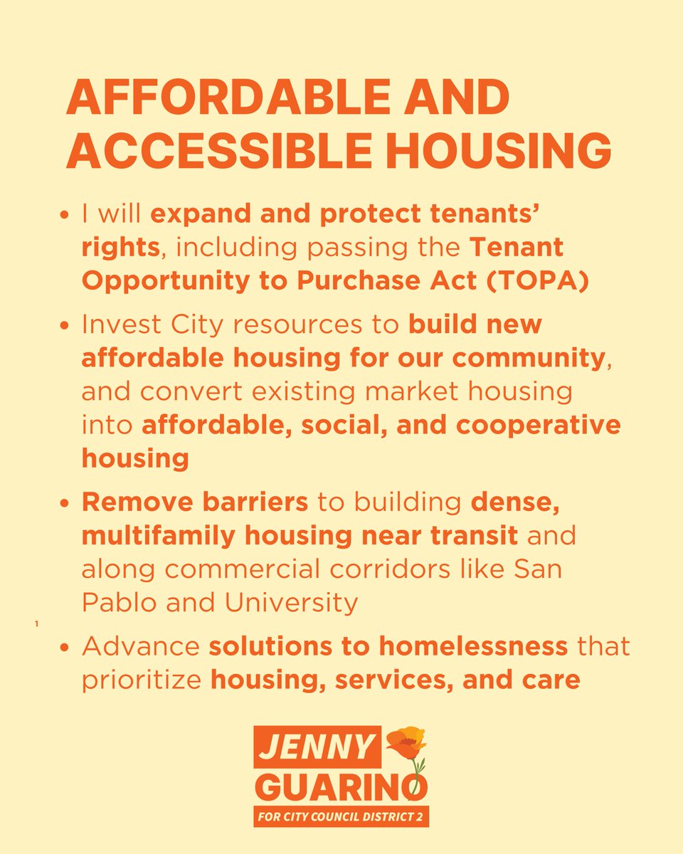 Jenny Guarino for Berkeley City Council D2 tweet media