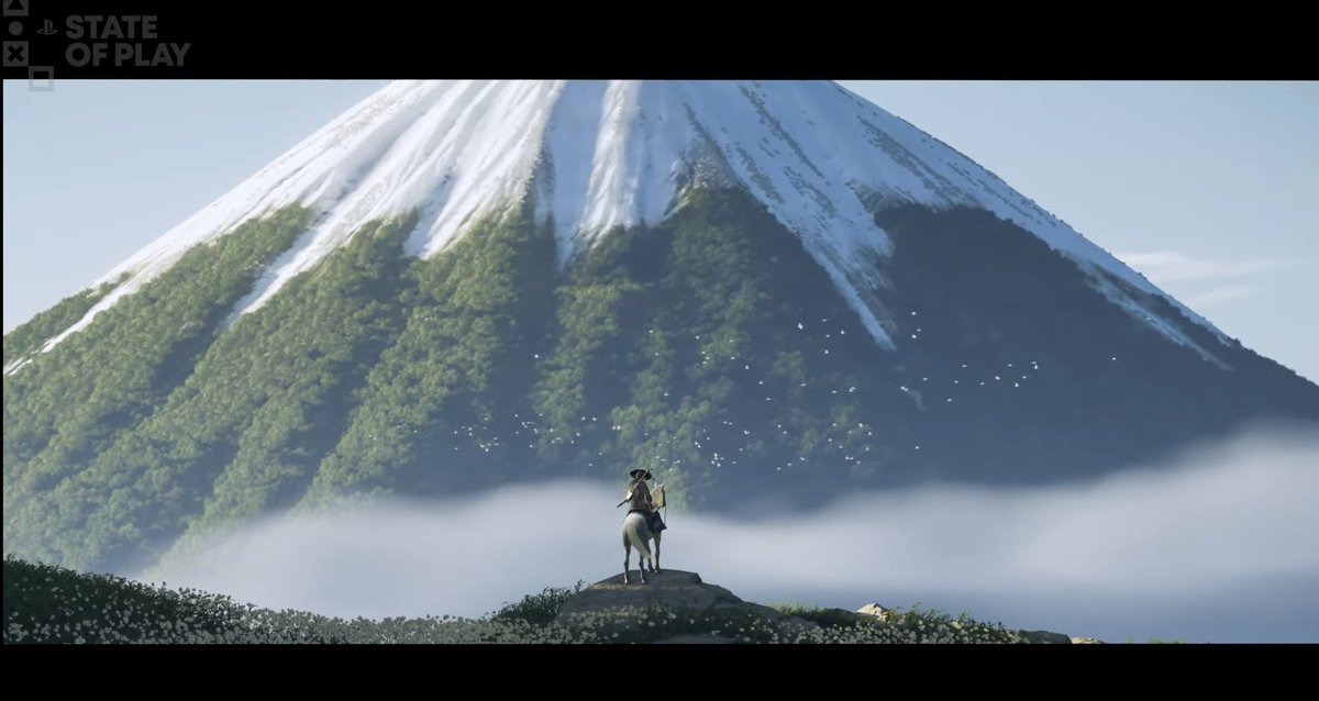 Naomi_Misora93's tweet photo. Menuda sorpresa más bonita, para el final del State of Play:

🏯 Ghost os Yōtei 🏯

La segunda entrega de la saga “Ghost of”, fechado para 2025.

Y señores, se ve… madre mia lo bonito y precioso que se ve. No puedo esperar a que llegue el año que viene para jugarlo.🩵 https://t.co/Tholl5fxhl