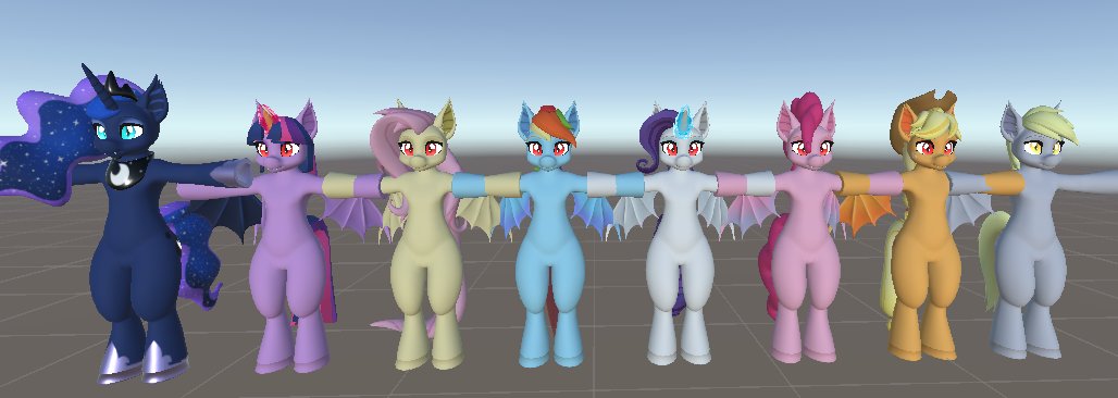 CandyCorn66's tweet photo. You can find all of these wonderful bat ponies in my ultimate #mlp avatar world! 
Join my discord server for live updates, #commissions, and more! Link is in bio and pinned to my profile 

#mylittlepony #vrchat #vrc #vrchatavatar #mlpfim #VRChat https://t.co/KeQ1TvTKze