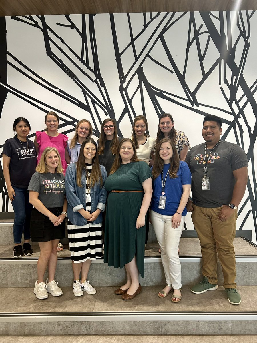 RISDSLPs's tweet photo. You thought I forgot #TalkAboutSpeechTuesday but I didn’t! Meet the RHS elementary SLPs! This team has worked together to organize progress monitoring tools and create parent handouts for education. We’re so happy they’re part of @RichardsonISD and @SSSRISD. https://t.co/5pyfI4BpTr