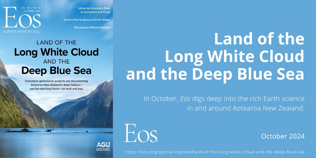 AGU's Eos tweet media