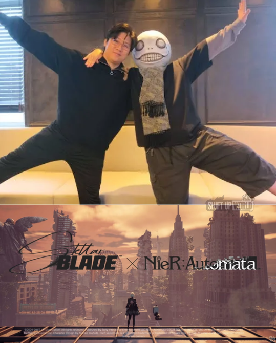 ShiftUpWorld's tweet photo. The moment is here. 🌟

 #StellarBlade x #NierAutomata https://t.co/UUoFjz2TRL