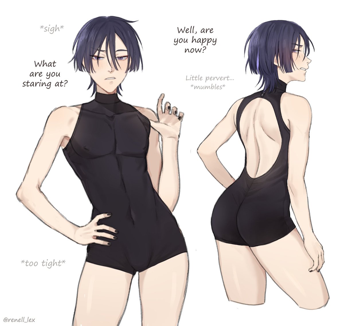 Ahem...I couldn't get past it😳

#wanderer #scaramouche #GenshinImpact