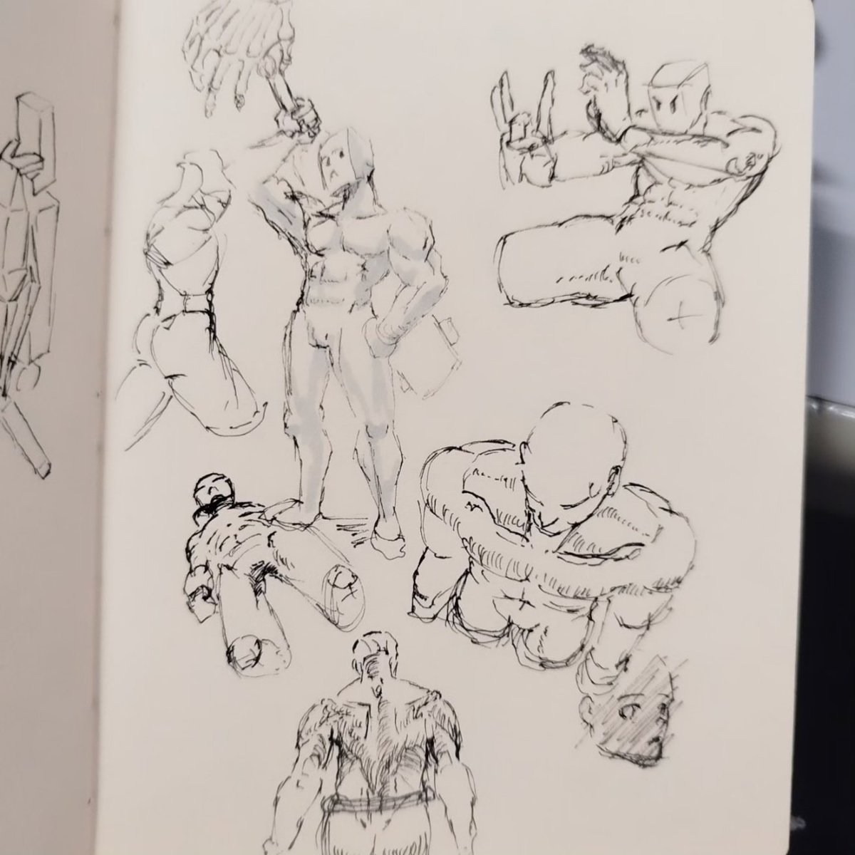 Jslibra1's tweet photo. Moar practices #kiryukazuma #Sketching #sketchbook #anatomy https://t.co/1oo4MzDuRr
