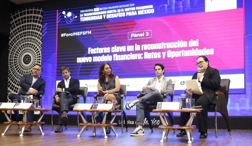 En el Foro Sistema Financiero 2024 tuvimos una discusión fundamental con expertos del sector sobre los retos y oportunidades en el nuevo modelo financiero en el Panel: Factores clave en la reconstrucción del nuevo modelo financiero: Retos y Oportunidades.