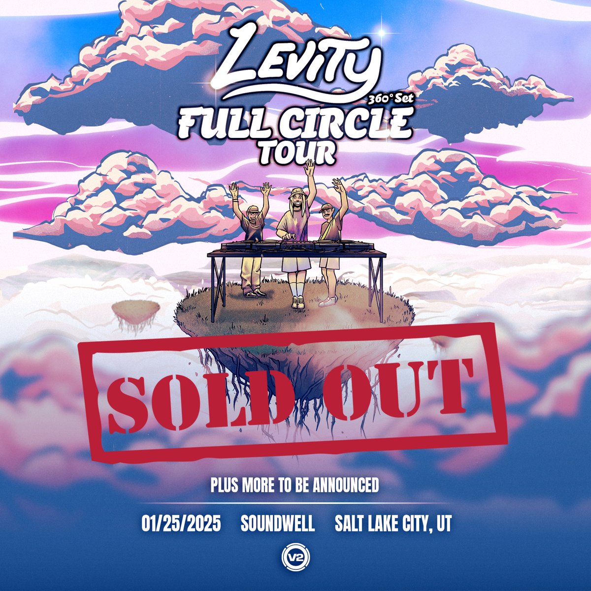 They boys did it big <a href="/LevityMusic/">Levity ☁️</a> at <a href="/SoundwellSLC/">Soundwell</a> is sold out! Sign up on the waitlist in case anything comes up!

Waitlist Signup → bit.ly/3ZBEsPH