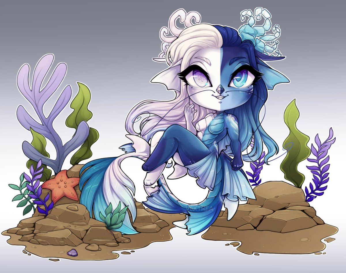 Vextrea's tweet photo. Another aquatic cutie. This time a Shiji. https://t.co/mRLLT1GrDj