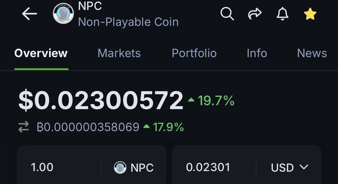 We could see $NPC hitting $0.05 soon🔥 #NPC #Crypto