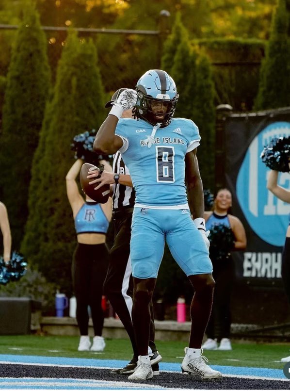 Blessed to receive my first d1 offer from university of Rhode Island #gorhody🐏🏈 #3morefeet⚓️