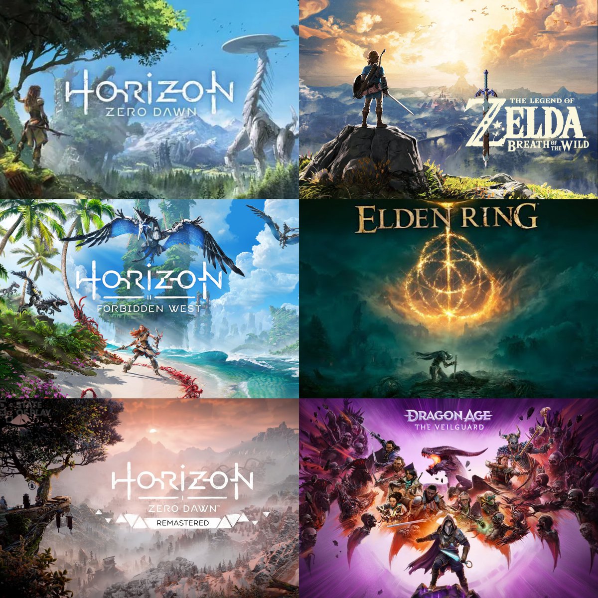 Horizon Zero Dawn series constantly releasing alongside another huge game that'll completely overshadow it has got to be 1 of the funniest recurrences 😭