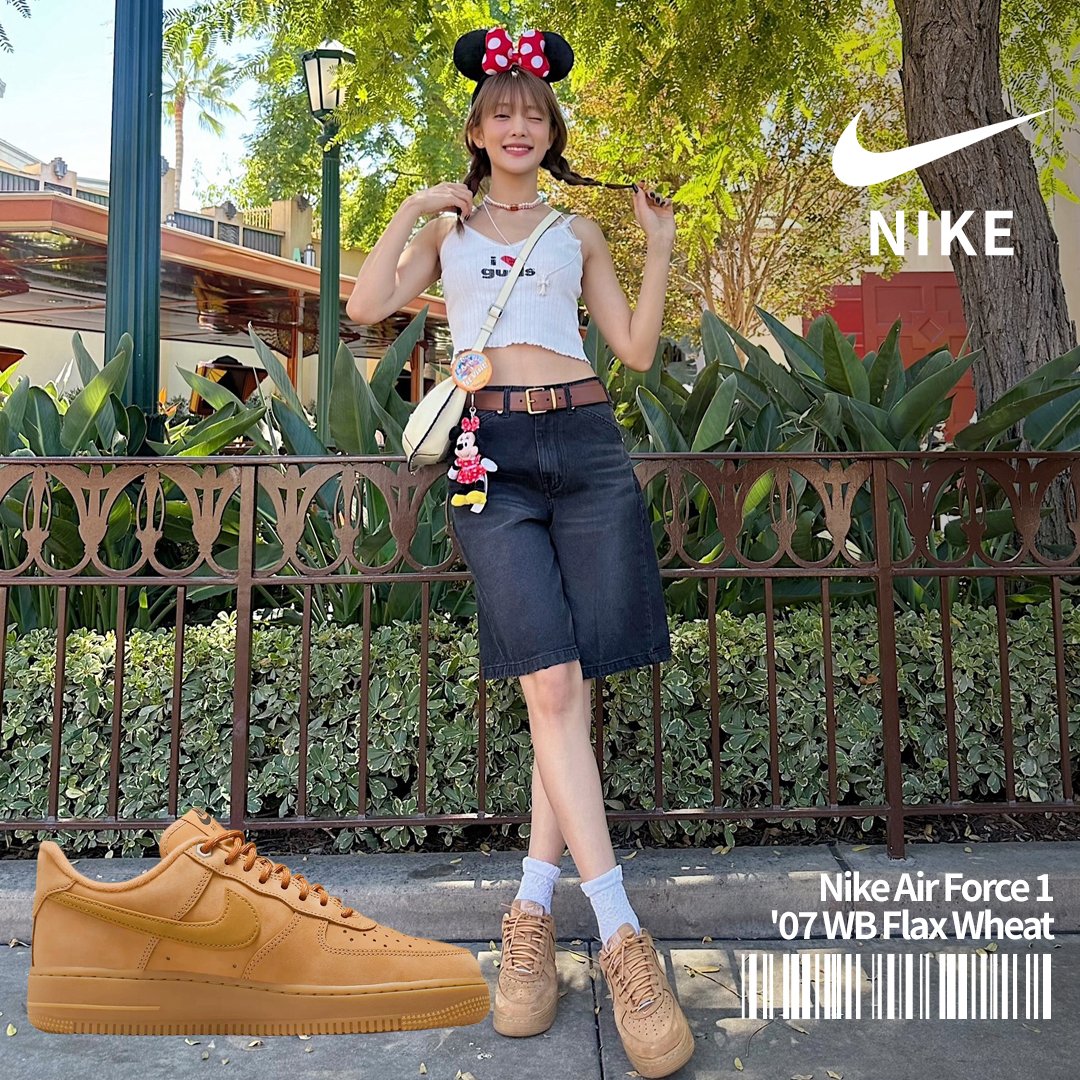 laybl_ack's tweet photo. Nike Air Force 1 '07 WB Flax Wheat
나이키 에어포스 1 '07 WB 플랙스 위트

#민니 #민니패션 #มินนี่ #나이키 #나이키운동화 #나이키에어포스1 #나이키에어포스107 #나이키된장포스 #된장포스 #nikeairforce107 #nikeairforce107wbflax #nikeairforce107wb https://t.co/8VZgQEUnve