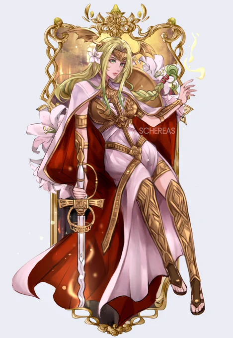 my art of seiros from fire emblem three houses  #FE3H 