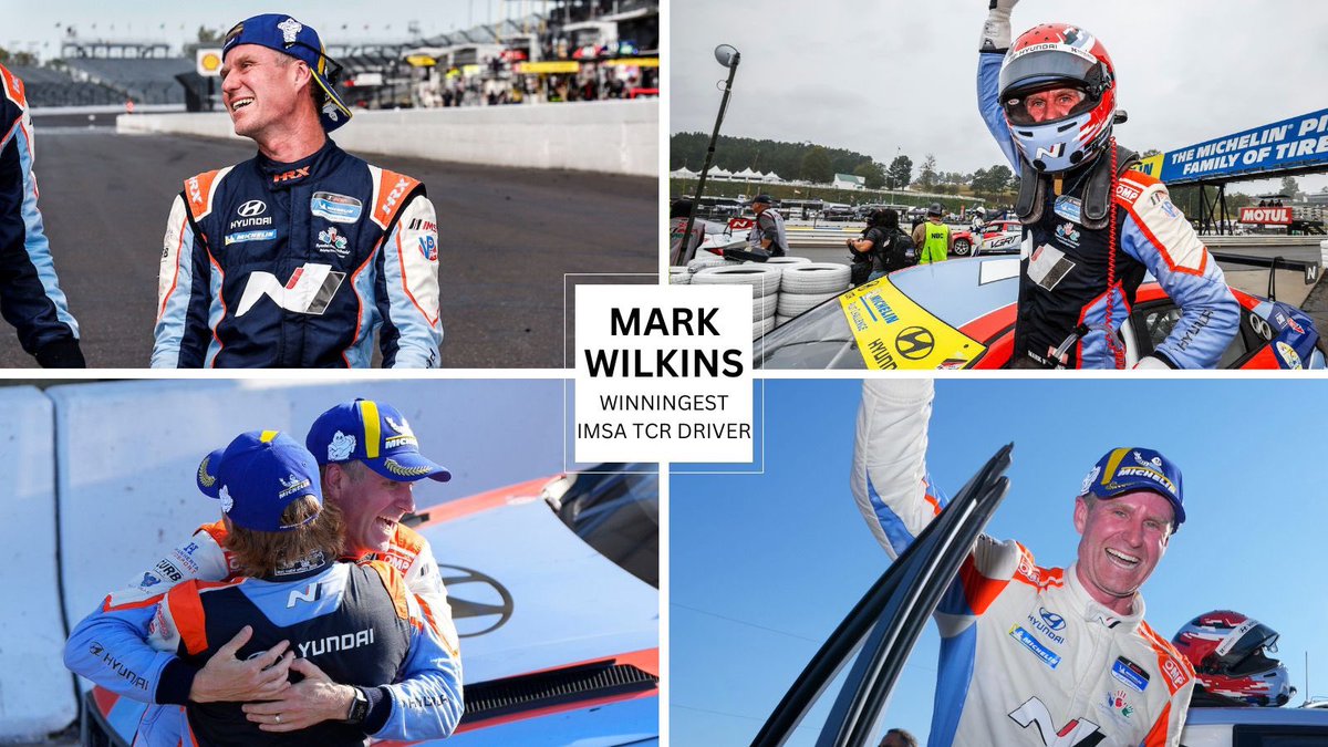 BHA's tweet photo. Congratulations to Mark on his 12th win, becoming the winningest TCR driver of all time in IMSA!!🏆👏 https://t.co/48xHIAn95q