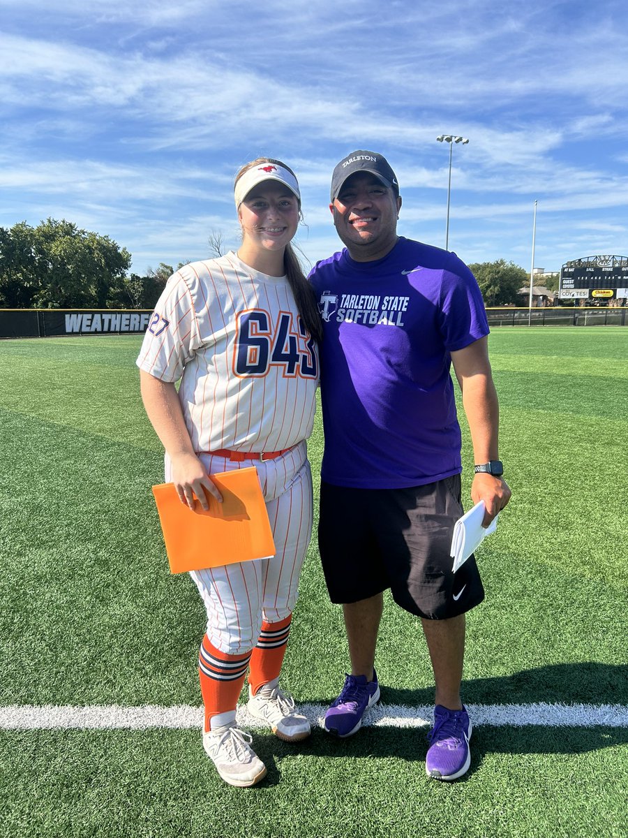 RaeganStanley09's tweet photo. Had so much fun at the Weatherford College camp this last weekend! Thankful for everything💕 https://t.co/Zh7gFzor32