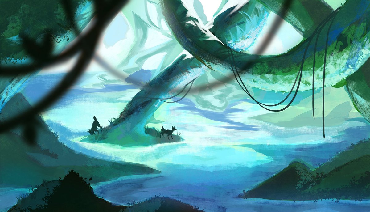 _feinix_'s tweet photo. landscape study😗 https://t.co/hR7NugtPGy