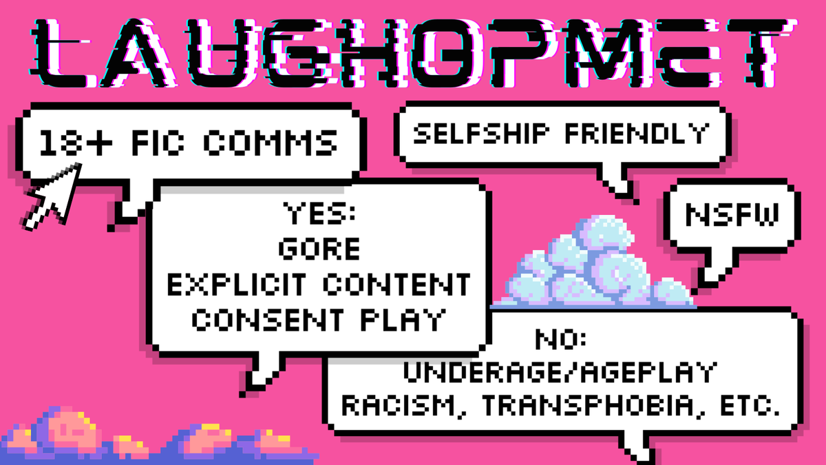 laughopmet's tweet photo. Opening fanfic commissions again! Updated prices for clarity since a lot of people had questions about that! 

I'd be happy to write your blorbos doing crazy shit with you or perhaps with each other! I'm down to write just about anything except what I have listed here https://t.co/a8KzImvfHa