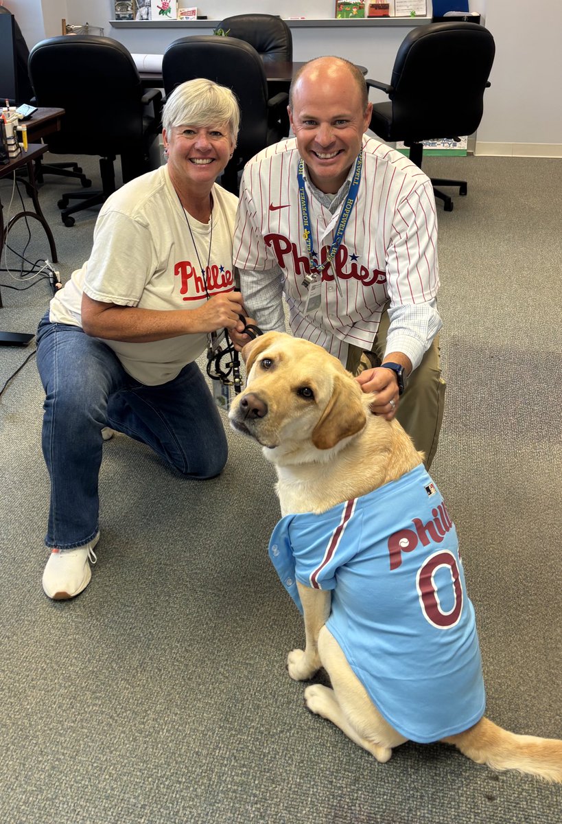 Claudia Scotti (@claudiascotti10) on Twitter photo Hey <a href="/Phillies/">Philadelphia Phillies</a> ! We’re cheering you on! Can we get a retweet for our therapy dog Yale who brought out his jersey in support of the team! <a href="/PfauBrenda/">Brenda Pfau</a> <a href="/HopewellES/">Hopewell Elementary School</a> <a href="/HVRSD/">Hopewell Valley RSD - Official Account</a> Hey <a href="/Phillies/">Philadelphia Phillies</a> ! We’re cheering you on! Can we get a retweet for our therapy dog Yale who brought out his jersey in support of the team! <a href="/PfauBrenda/">Brenda Pfau</a> <a href="/HopewellES/">Hopewell Elementary School</a> <a href="/HVRSD/">Hopewell Valley RSD - Official Account</a>