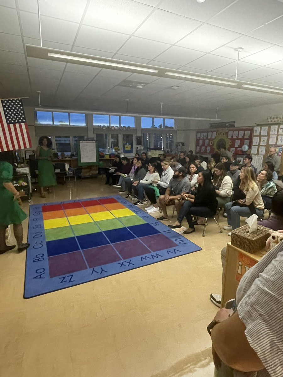 RSpedafino's tweet photo. What a turnout for K-2 Back to School Night @postroadschool! It was great to see our new and returning @postroadschool families, what a night! Mrs. Ossorio and I are so excited for this school year! @postroadpta #wpproud #postroadrocks https://t.co/bSbK7uwWht