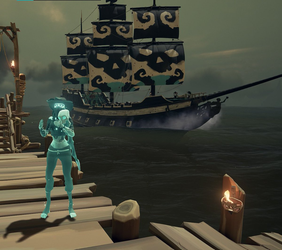 Strigoi_King's tweet photo. Once a Lone Sailor always a Lone Sailor!
@SeaOfThieves #SoTShot https://t.co/STXuJbeAr0