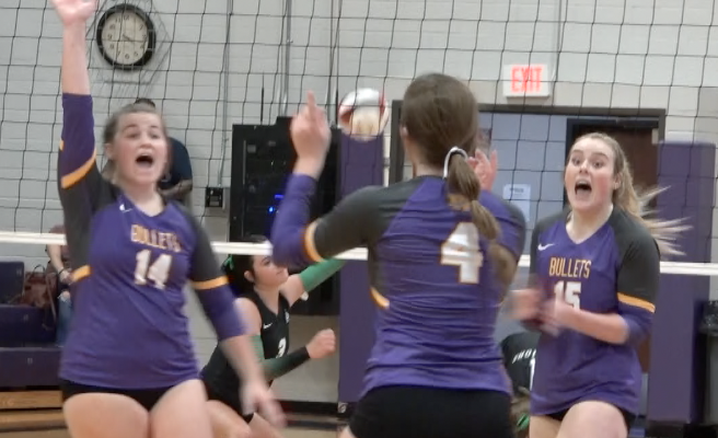 Channel1450com's tweet photo. Williamsville Survives Three Set Battle With Athens for Sangamo Win:
https://t.co/yrZ9VoOdPq https://t.co/izAm0JlGUh