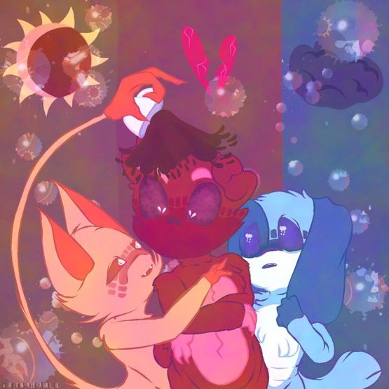 Battlesaw1's tweet photo. Wanted to try and draw some Frowning Critters ship art for @ScribblinArtist !!
Introducing,….Restless Storm!
Please enjoy!:)
Frowning Critters belong to @Eggritos
#SmilingsCritters #Frowningcritters #Catfiene #Groddy #Dogpressed #SmilingCrittersFanart https://t.co/a5jDttkIBo