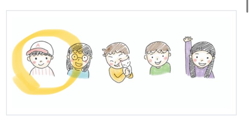 こちら、イラストACに投稿していたのですが「個人情報が入っているため非公開」と言われました。
一瞬なんかやらかしたかなってドキッとしましたが、この子の帽子のAをイニシャル＝個人情報に思われた？しか原因わからず…。