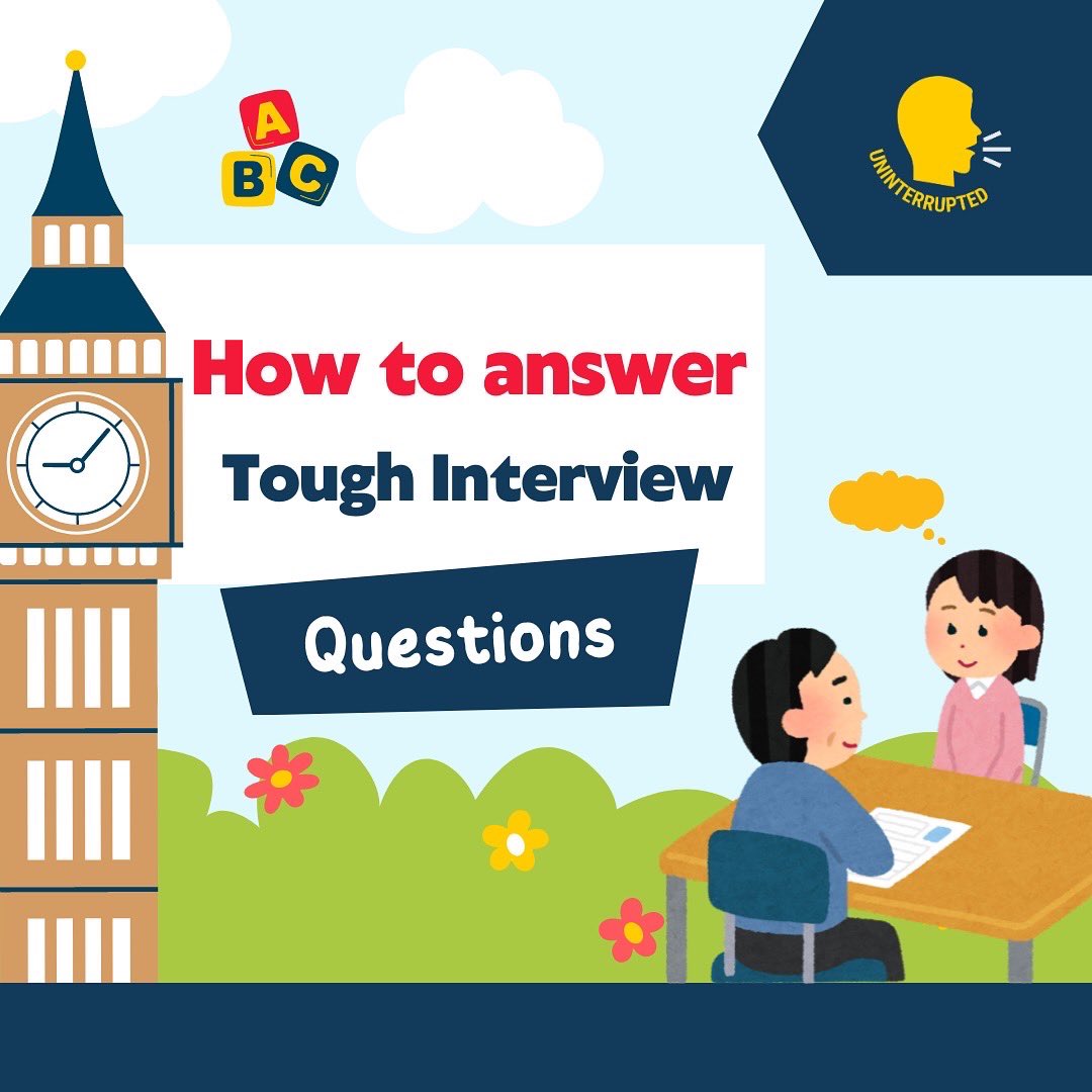 UninterruptedLF's tweet image. Facing a tough interview? Don’t sweat it! Learn how to answer those challenging questions with confidence. 💼✨ #InterviewSkills #AceTheInterview #CareerSuccess #JobInterviews #Uninterrupted #ConfidenceBuilding