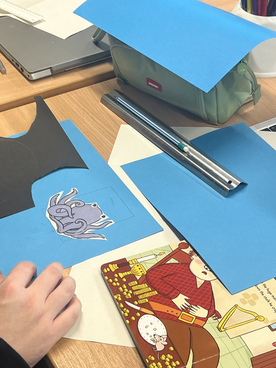 Cheryl_Rainger's tweet photo. Great DT session yesterday with our PGCE Primary Trainees (PG6) Using a book as a stimulus to create a pop up picture book linked to mechanisms (more pics in the comments). @EHU_FOE https://t.co/hE1xf5EZNo